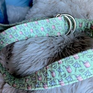 Adorable cocktail themed vineyard vines belt